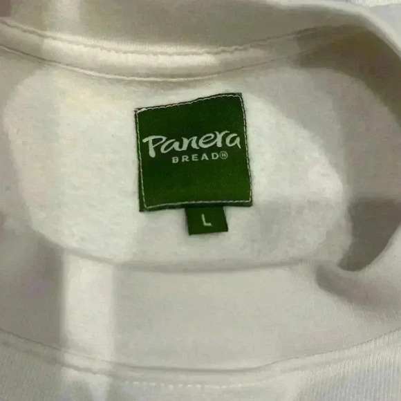 RARE T-PAIN X PANERA BREAD exclusive merch drop white crewneck sweater L - Picture 5 of 8